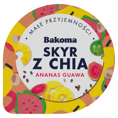 Bakoma Skyr z chia ananas guawa 150 g