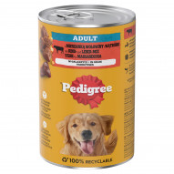 Pedigree Adult Mokra karma dla psów z mieszanką wołowiny i wątróbki w galaretce 1,2 kg