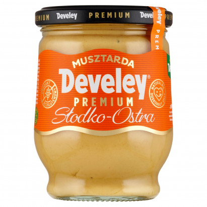 Develey Premium Musztarda słodko-ostra 270 g