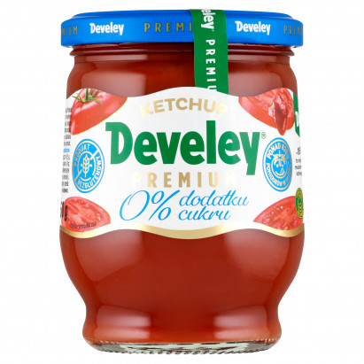 Develey Premium Ketchup bez dodatku cukru 260 g