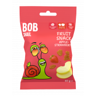 Bob Snail Fruit Snack Jabłko-Truskawka 40g