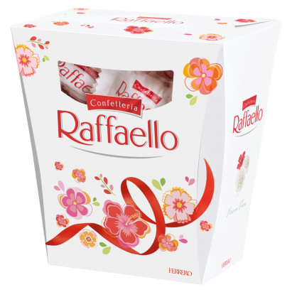 Raffaello Chrupiący wafelek z kokosem i całym migdałem w środku 230 g