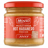 Mosso Premium Hot Habanero Musztarda 180 g