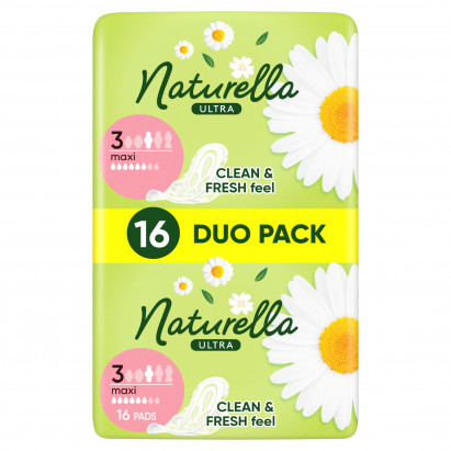 Naturella Ultra Maksymalny rozmiar Podpaski ze skrzydełkami, × 16
