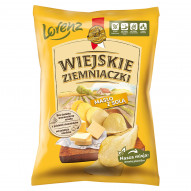 Wiejskie Ziemniaczki Chipsy ziemniaczane masło z solą 130 g