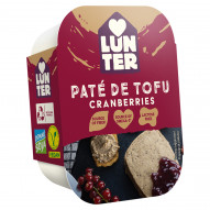 Lunter Paté de tofu z żurawiną 150 g