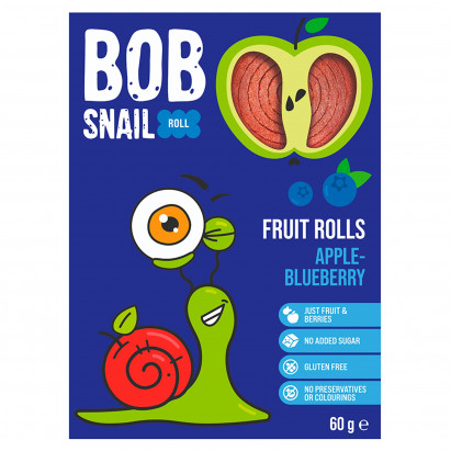 Bob Snail Przekąski jabłkowo-borówkowe 60 g