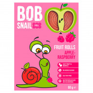 Bob Snail Przekąski jabłkowo - malinowe 60 g