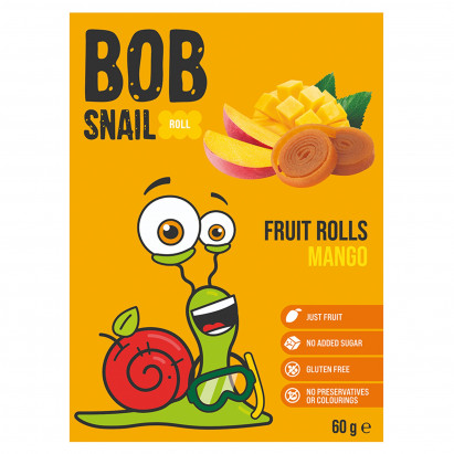 Bob Snail Przekąski mango 60 g