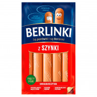 Berlinki Parówki z szynki 225 g