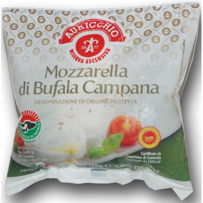 Mozzarella Bufala Auricchio ChNP 125 g