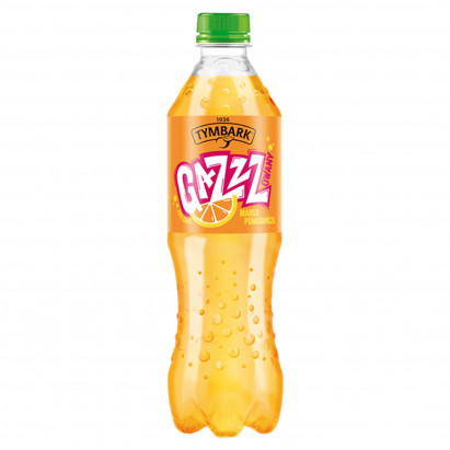 Tymbark Gazzzowany Gazowany napój mango pomarańcza 500 ml