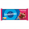 Orion Studentská Czekolada mleczna z orzeszkami żelkami i kawałkami galaretki malinowej 170 g