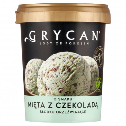Grycan Lody o smaku mięta z czekoladą 500 ml