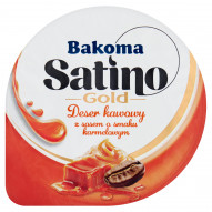 Bakoma Satino Gold Deser kawowy z sosem o smaku karmelowym 135 g