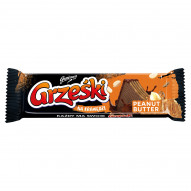 Grześki Na krawędzi Wafel przekładany kremem arachidowym 40 g