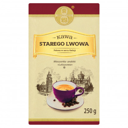 Kawa Starego Lwowa Kawa mieszanka arabiki luksusowa 250 g