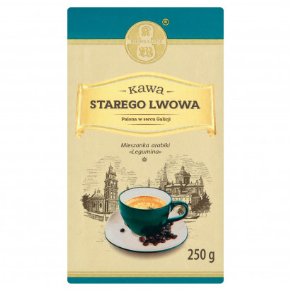 Kawa Starego Lwowa Kawa mieszanka arabiki legumina 250 g