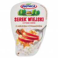 Piątnica Serek wiejski z jabłkiem i cynamonem 150 g