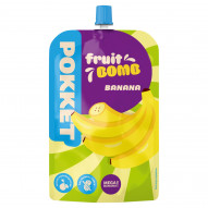 Pokket Fruit Bomb Banana Mus owocowy 180 g