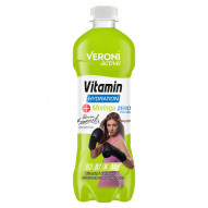Veroni Active Vitamin Hydration Napój niegazowany o smaku cytrusowym z ekstraktem z moringi 555 ml