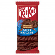 KitKat Double Chocolate Czekoladowa tabliczka z nadzieniem o smaku kakaowym 99 g