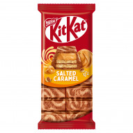 KitKat Salted Caramel Czekoladowa tabliczka w mlecznej czekoladzie o smaku karmelowym 99 g