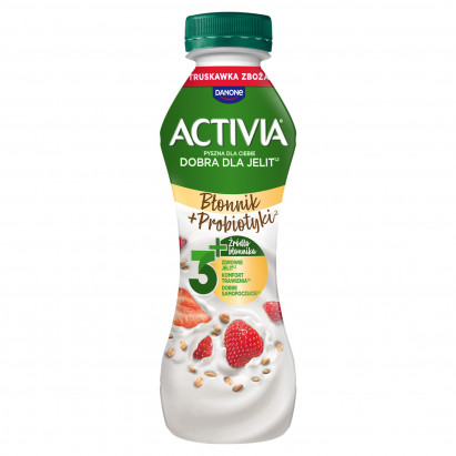 Activia Jogurt truskawka zboża 270 g