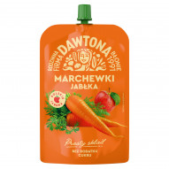 Dawtona Mus marchewki jabłka 180 g