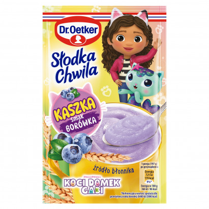 Dr. Oetker Słodka Chwila Kaszka smak borówka 47 g