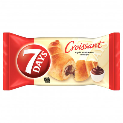 7 Days Rogalik Z Nadzieniem Kakaowym 60 G