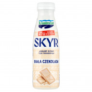 Krasnystaw Skyr jogurt pitny typu islandzkiego biała czekolada 330 g