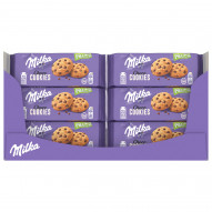 Milka Pieguski Choco Cookies Ciasteczka Z Kawałkami Czekolady Mlecznej 135 G
