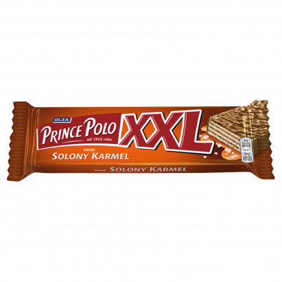 Prince Polo Xxl Kruchy Wafelek Z Kremem O Smaku Solonego Karmelu Oblany Czekoladą 50 G