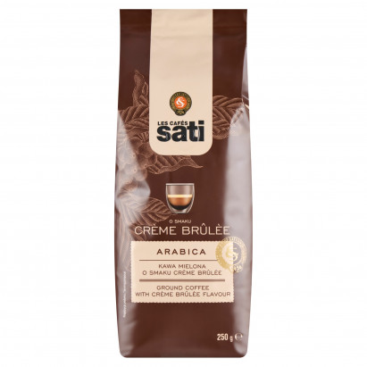 Cafe Sati Kawa mielona o smaku crème brûlée 250 g