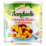 Bonduelle Kukurydza Złocista z czerwoną fasolą 170 g