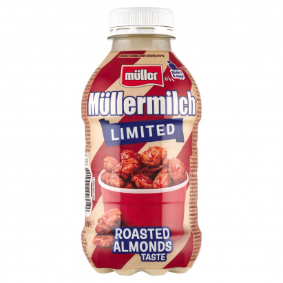 Müller Müllermilch Napój mleczny o smaku karmelowo-migdałowym 400 g