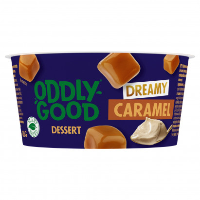 Oddlygood Dreamy Caramel Fermentowany deser na bazie owsa o smaku karmelowym 130 g