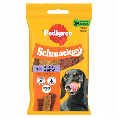 Pedigree Schmackos Multi Mix Karma uzupełniająca dla dorosłych psów 86 g (12 sztuk)