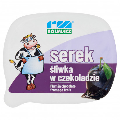 Rolmlecz Serek śliwka w czekoladzie 200 g