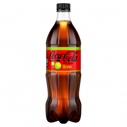 Coca-Cola zero Lime Napój gazowany 850 ml