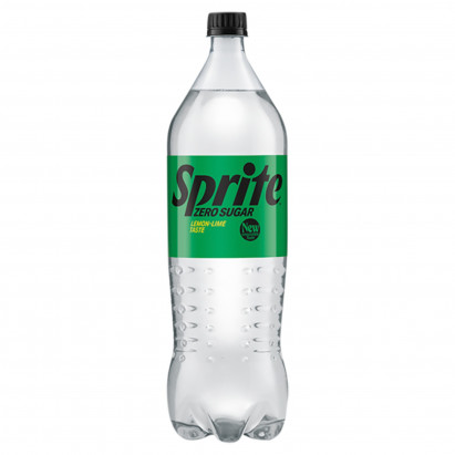 Sprite Zero Sugar Napój gazowany o smaku cytrynowo-limonkowym 1,5 l