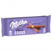 Milka Choco Sticks Ciastka oblane czekoladą mleczną 112 g