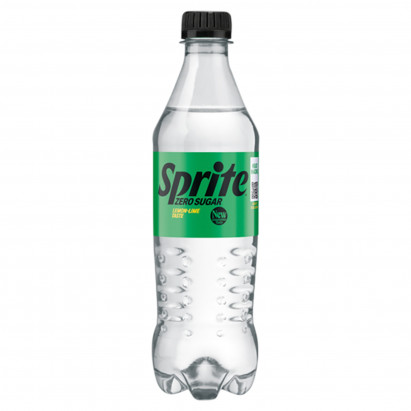 Sprite Zero Sugar Napój gazowany o smaku cytrynowo-limonkowym 500 ml 