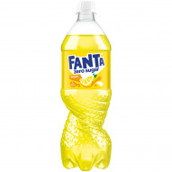 Fanta Zero Sugar Napój gazowany o smaku cytrynowym 850 ml
