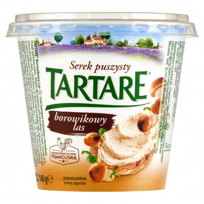 Tartare Serek puszysty borowikowy las 140 g