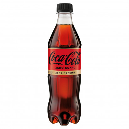Coca-Cola zero Napój gazowany bez kofeiny 500 ml