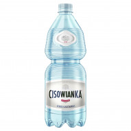 Cisowianka Naturalna woda mineralna lekko gazowana niskosodowa 1 l