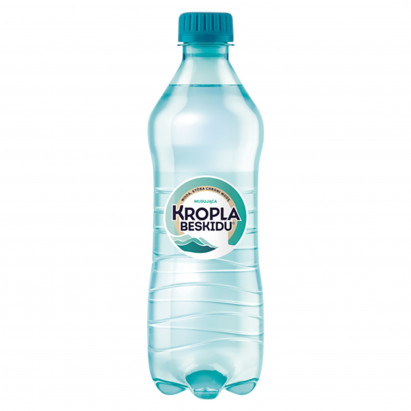 Kropla Beskidu Naturalna woda mineralna musująca 500 ml