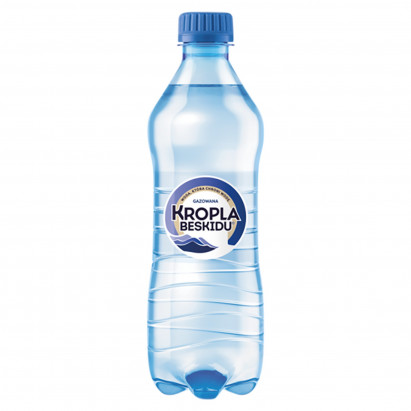 Kropla Beskidu Naturalna woda mineralna gazowana 500 ml